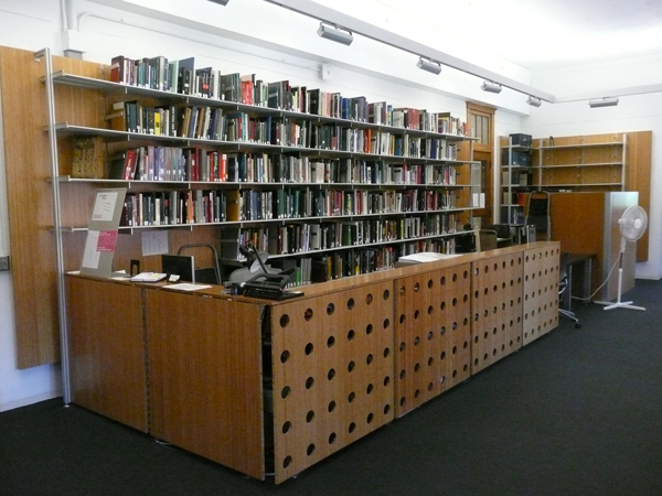 The Architecture Library before renovations.