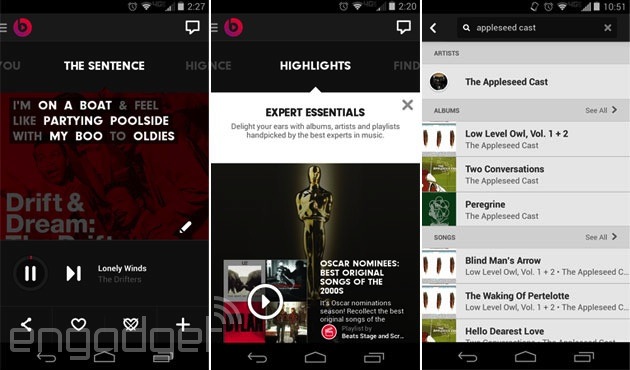 Beats Music Features